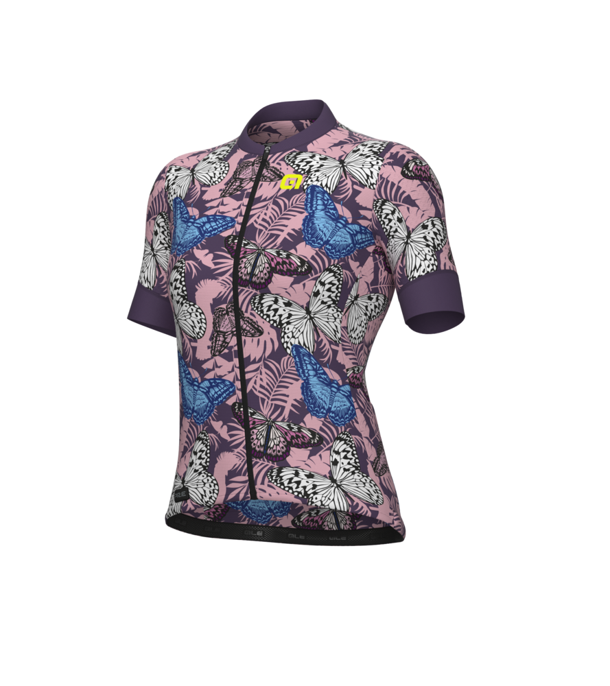 Letní cyklistický dres ALÉ VANESSA PR-E pink