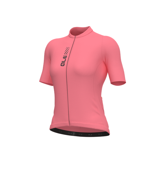 Letní cyklistický dres ALÉ PRAGMA COLOR BLOCK blusher pink