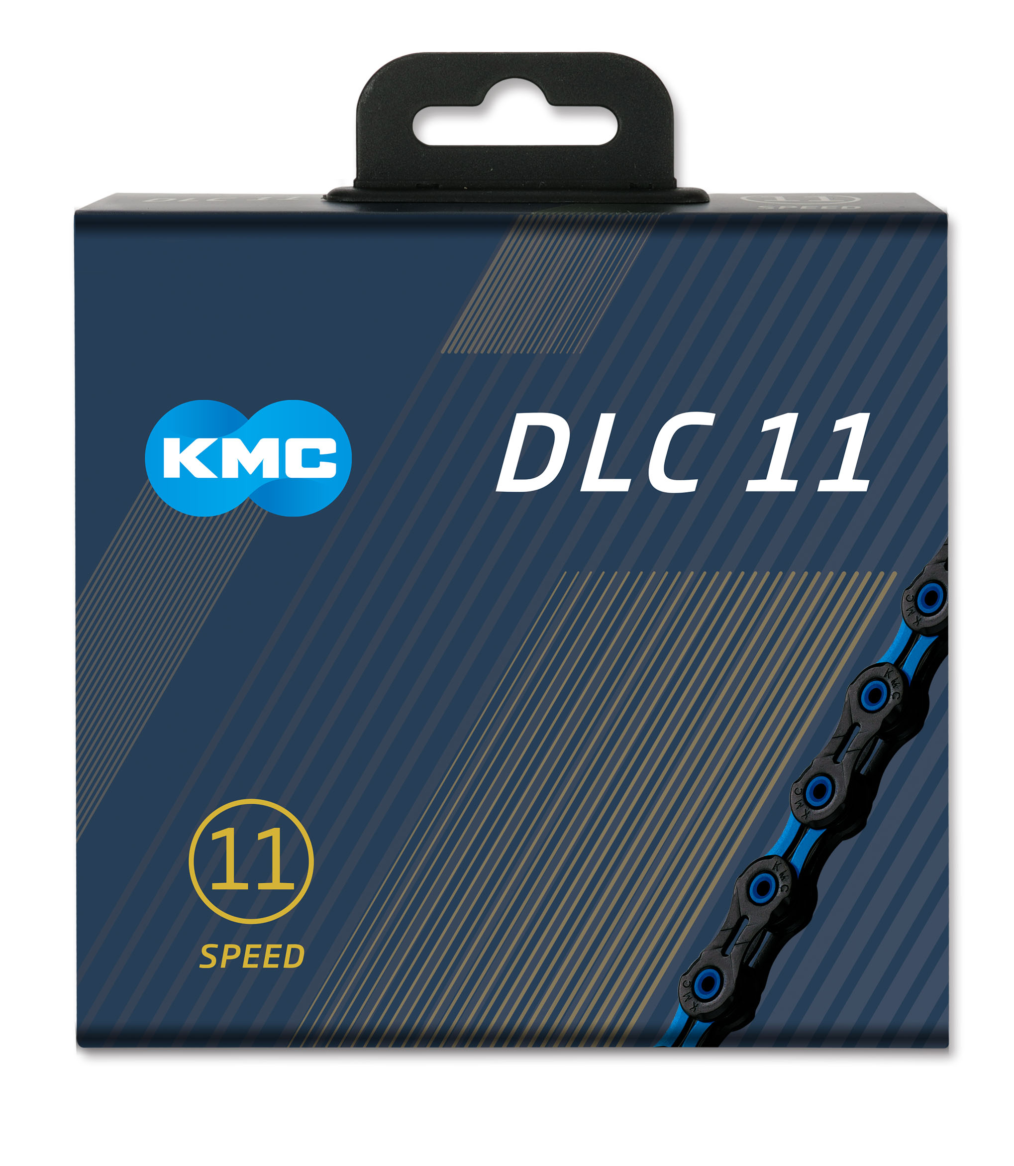 Řetěz KMC DLC 11 Black / Blue, 11 Speed